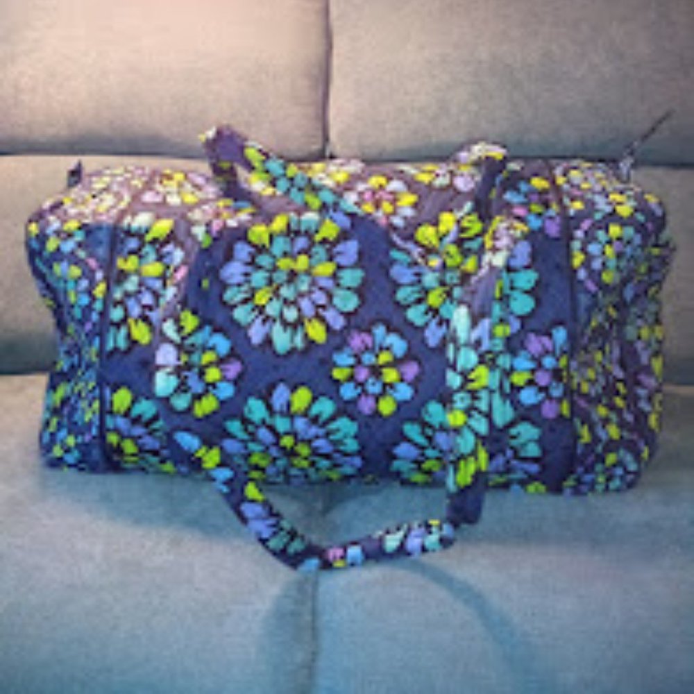 NWOT Large Quilted Duffle
